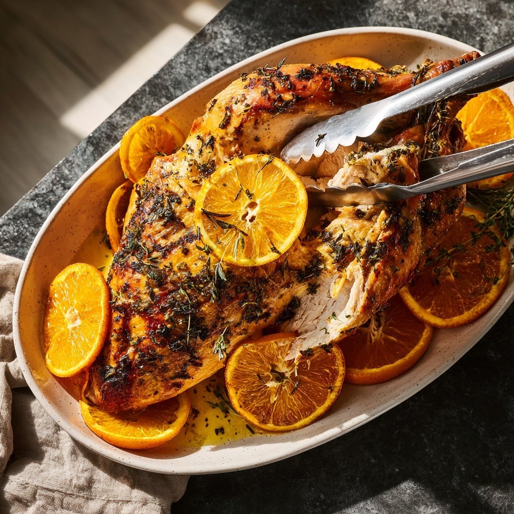 Sheet Pan Citrus Herb Turkey