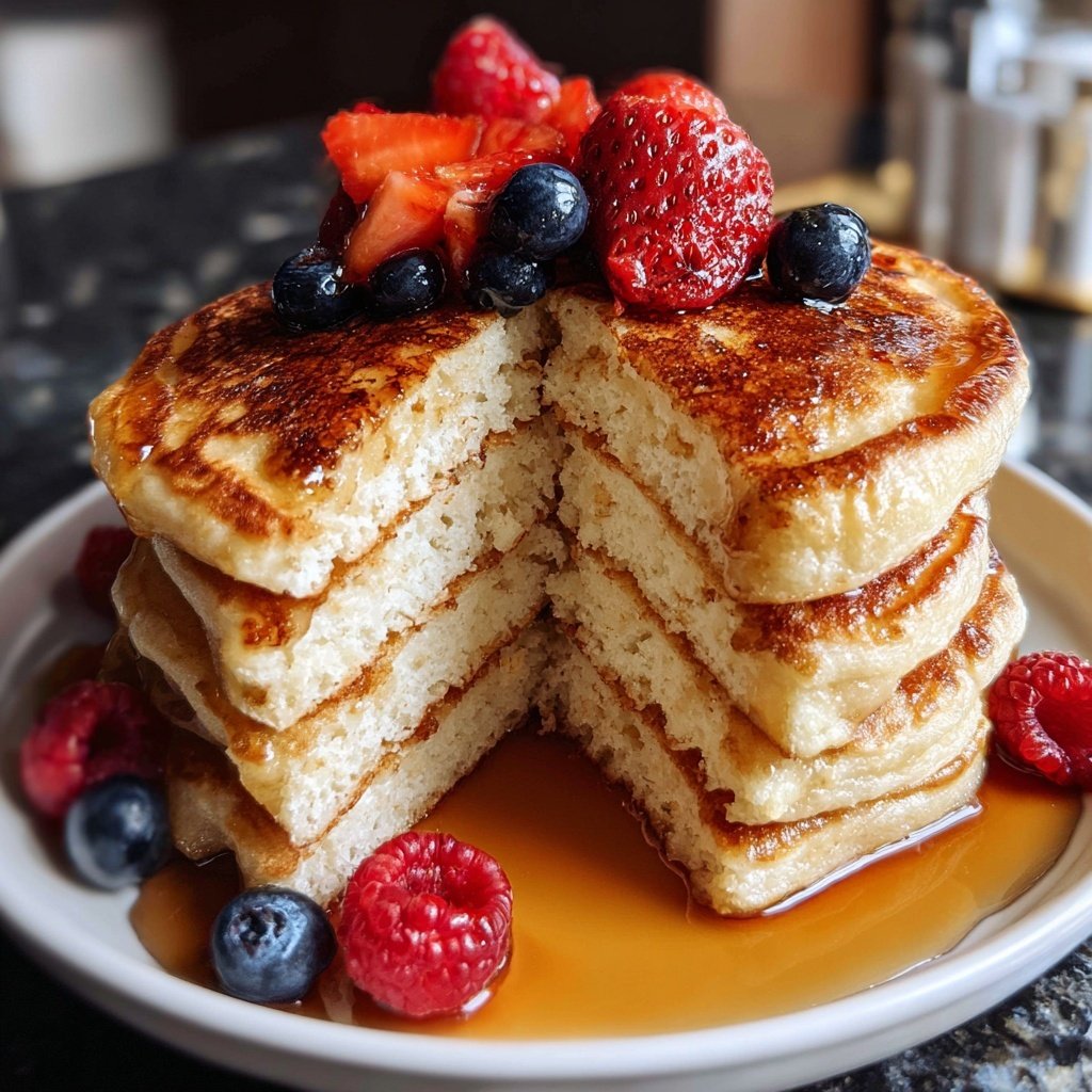 Ultra Fluffy Buttermilk Pancakes