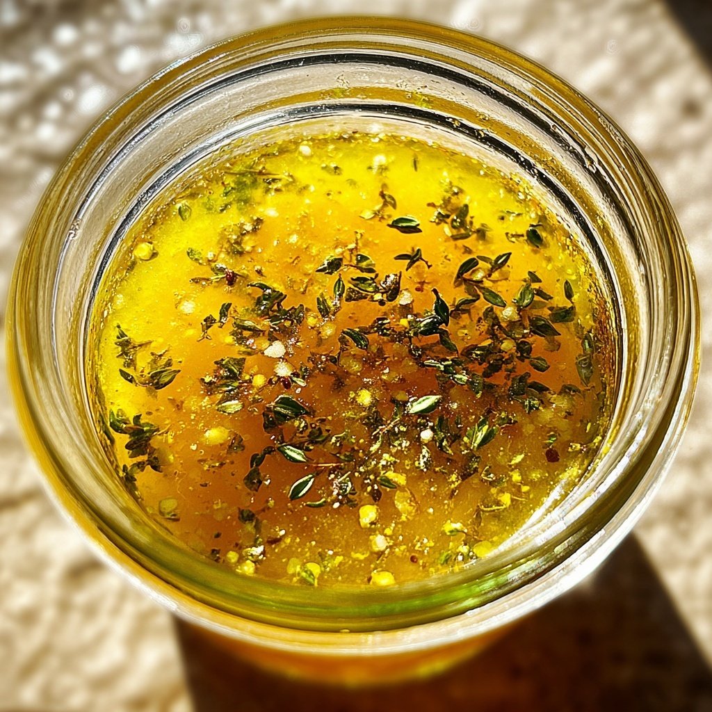 Meyer Lemon Honey Thyme Vinaigrette