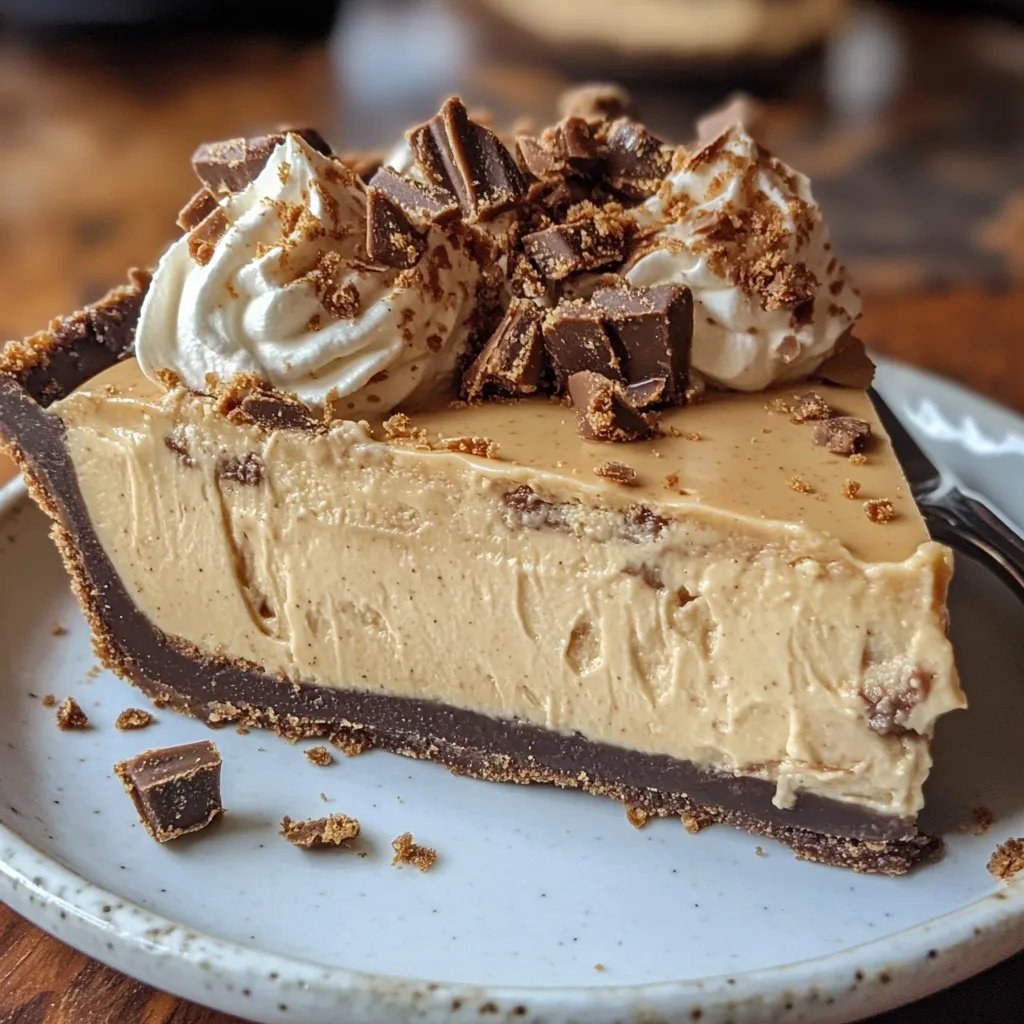 Rich & Creamy Peanut Butter Pie
