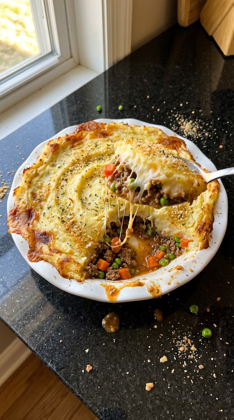 Hearty Shepherd's Pie with Cheese