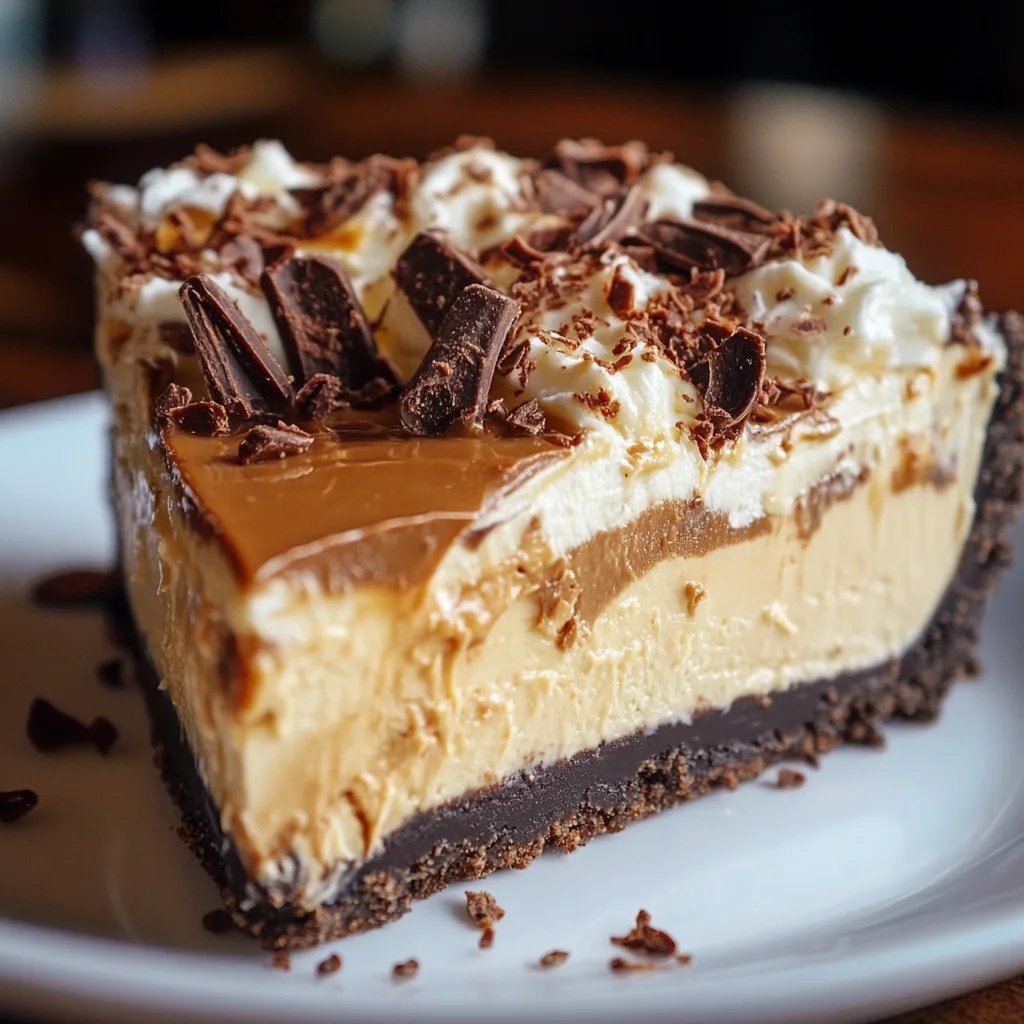 Chocolate Peanut Butter Pie