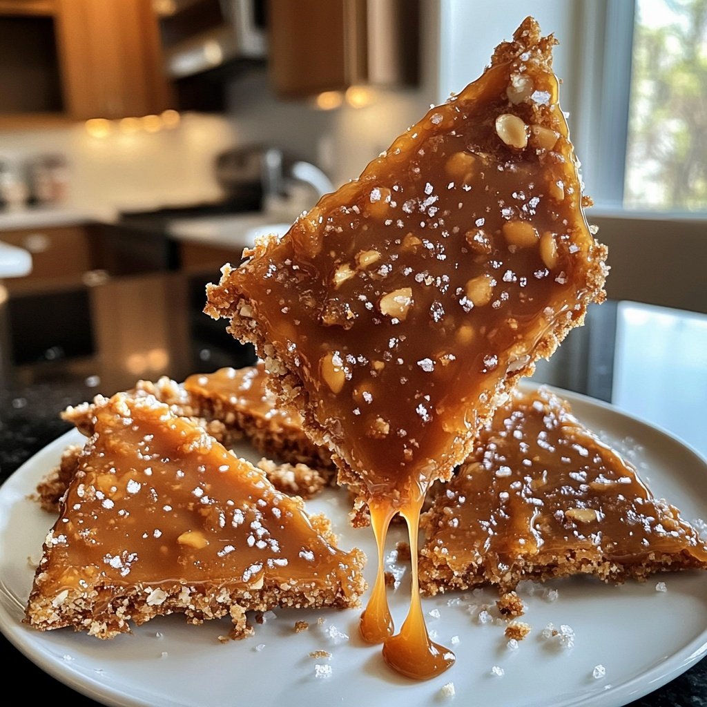 Caramelized Nut Corner Triangles