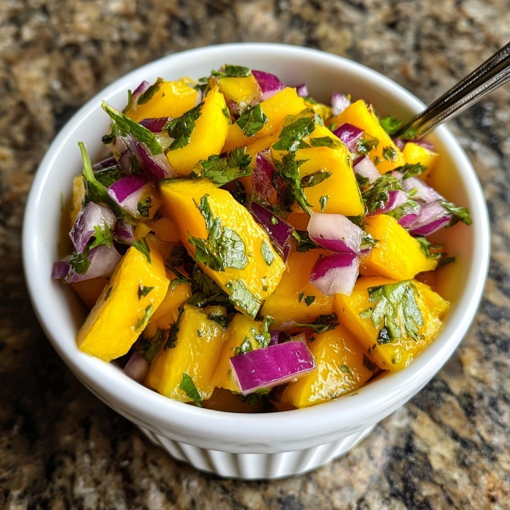 Easy Mango Salsa