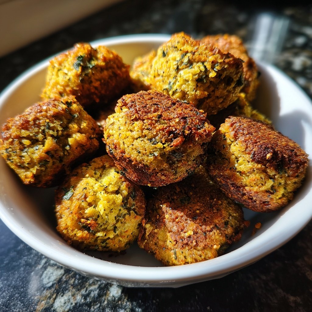 Air Fryer Falafel Chickpea
