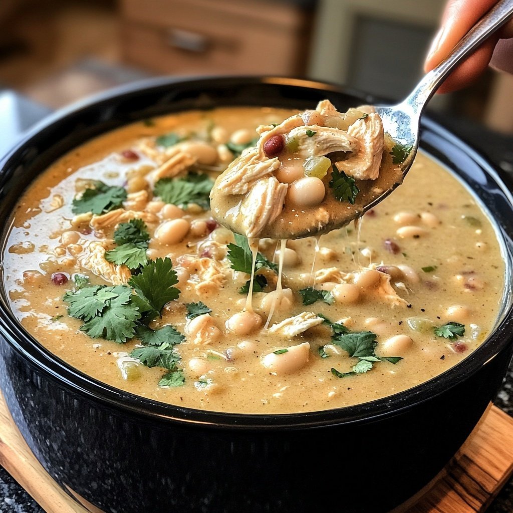 White Chicken Chili Crockpot