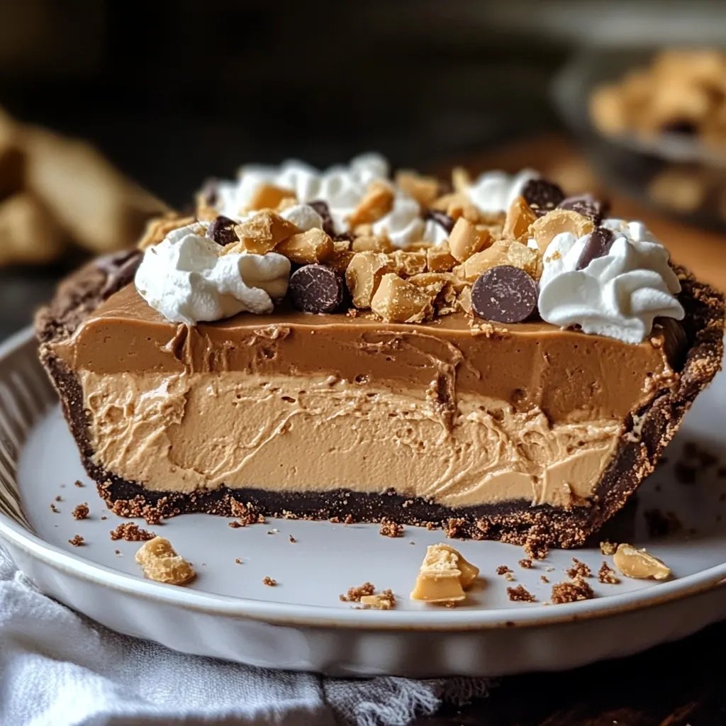 No Bake Peanut Butter Pie