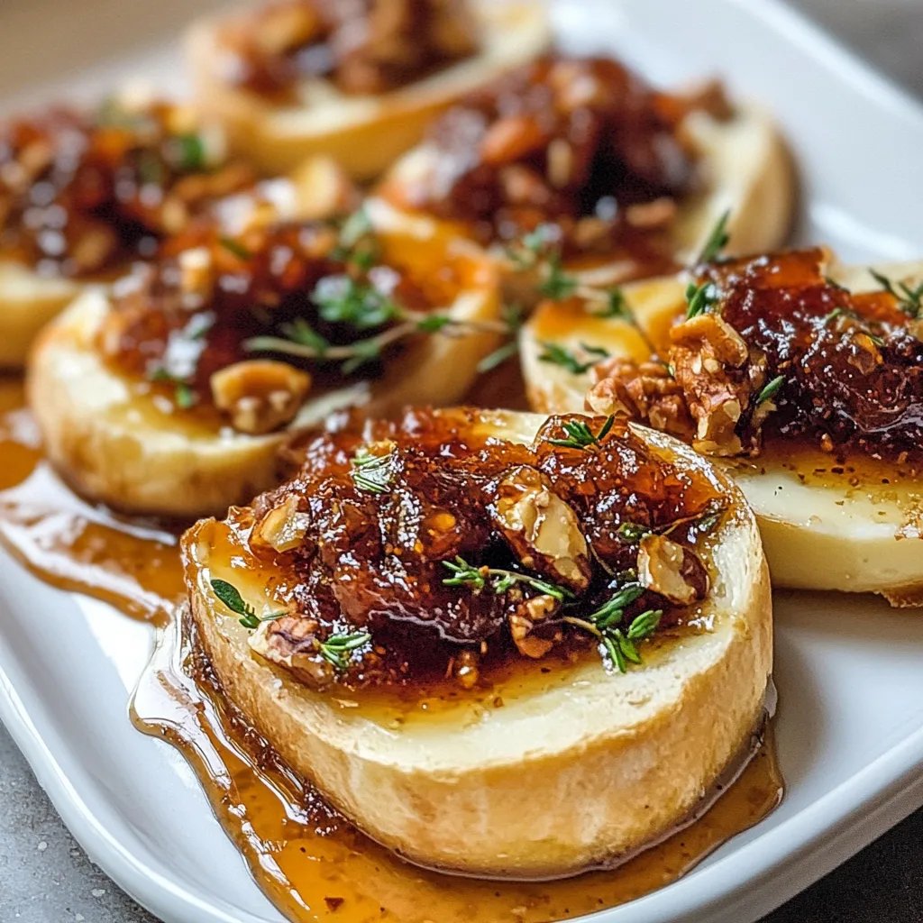 Goat Cheese Appetizer with Fig Jam and Pecans
