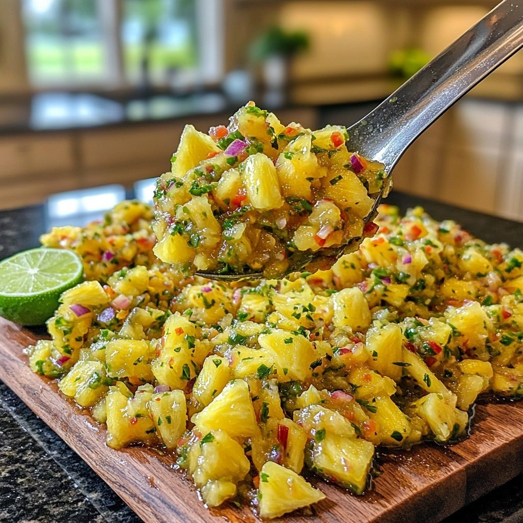 Pineapple Salsa with Lime