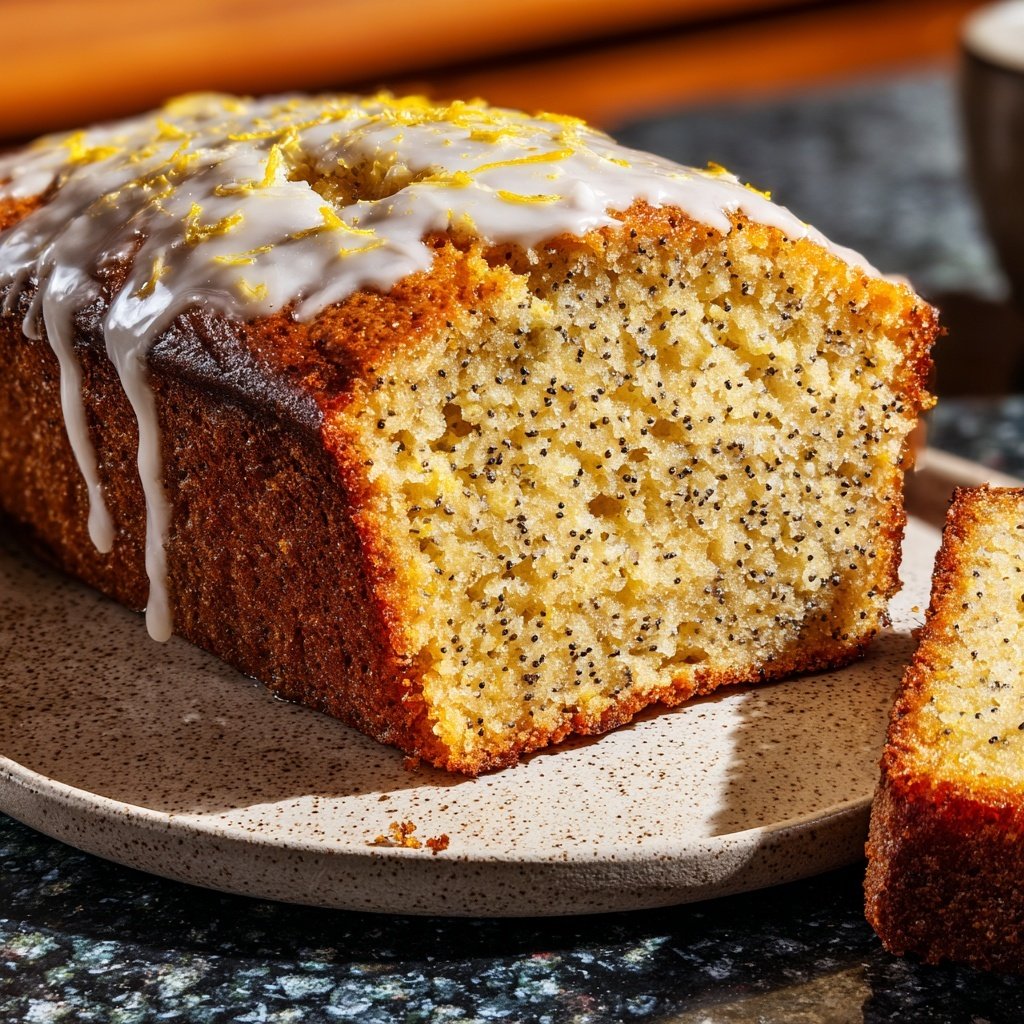 Meyer Lemon Poppy Seed Bread