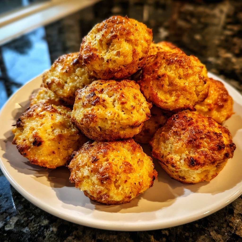 Cheddar Bay Sausage Balls