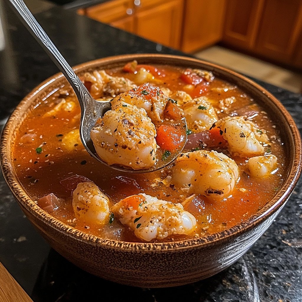 Classic Italian-American Cioppino Seafood Stew