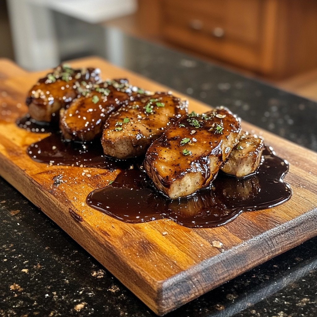 Savory Balsamic Honey Glaze for Meats