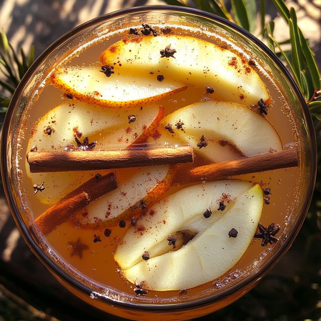 Vanilla-Pear Holiday Punch