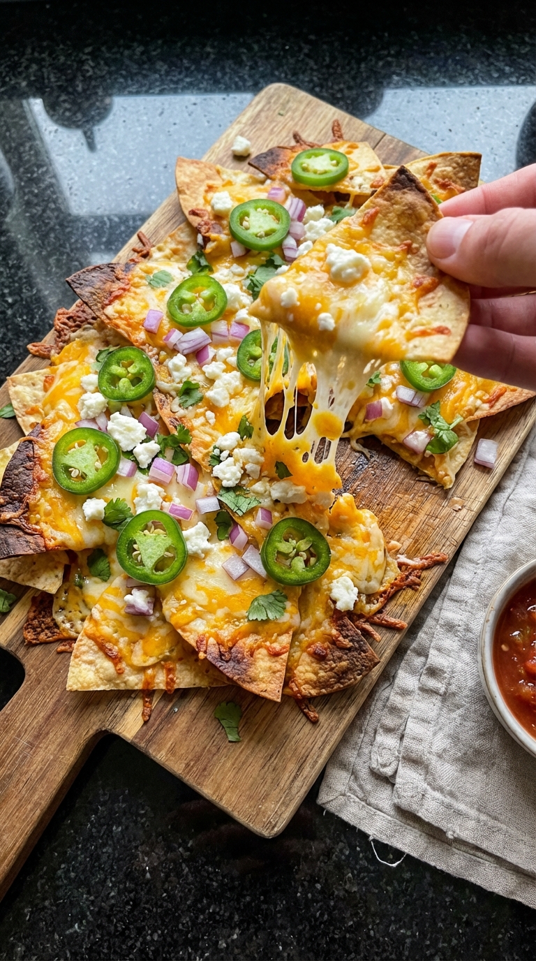 Nachos with Queso Fresco