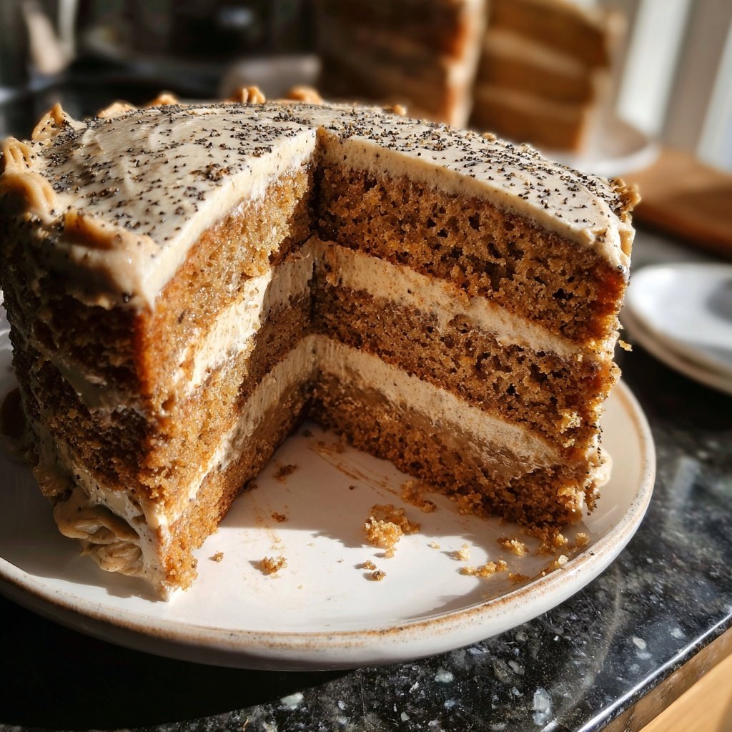 Capricorn Earl Grey Layer Cake