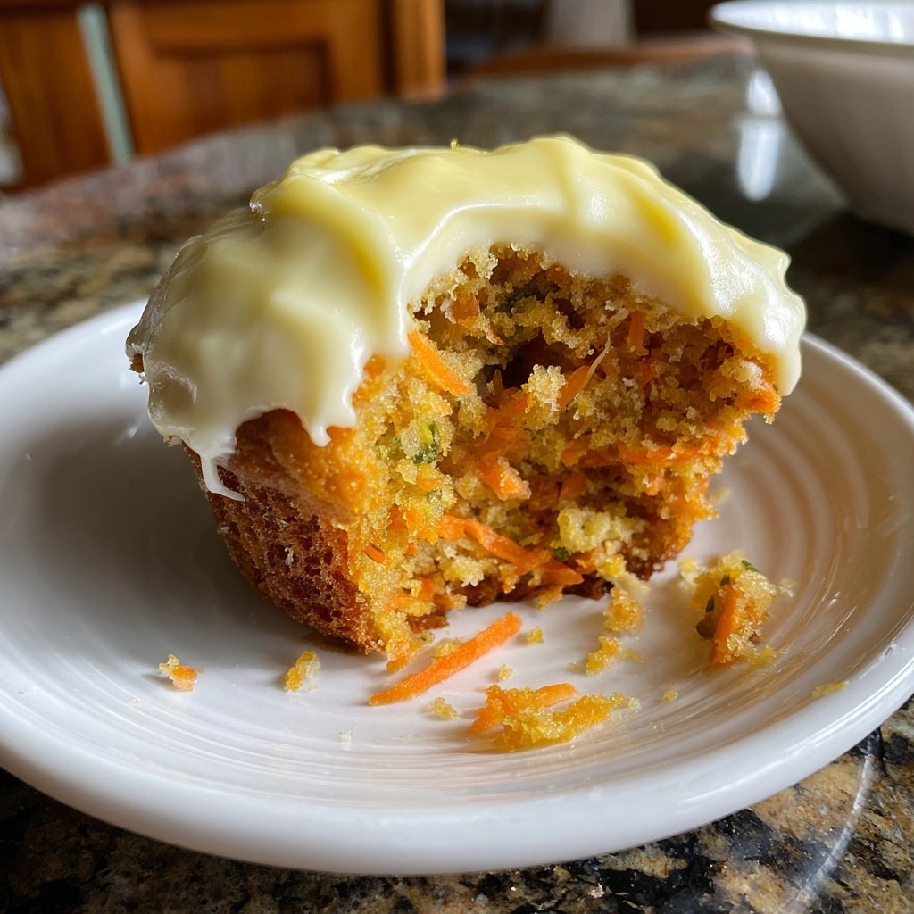 Carrot Pineapple Cupcake Moistness