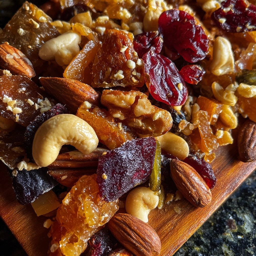 Holiday Charcuterie with Nuts and Dried