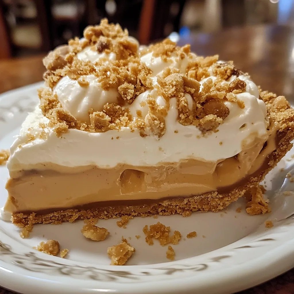 Amish Peanut Butter Cream Pie