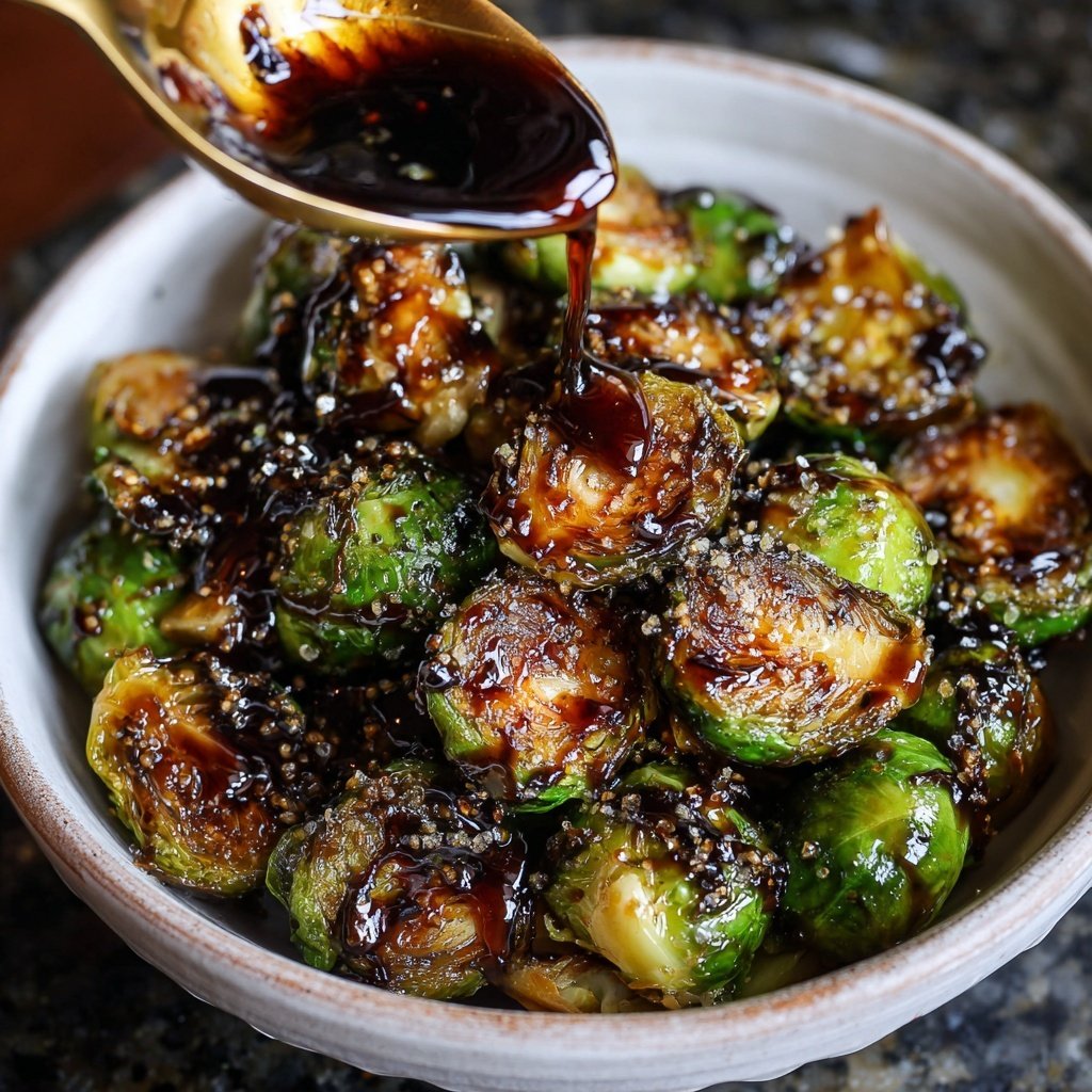 Sweet and Tangy Balsamic Glaze for Brussels Sprouts​