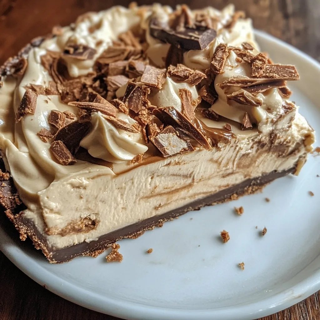 No-Bake Sugar-Free Peanut Butter Pie