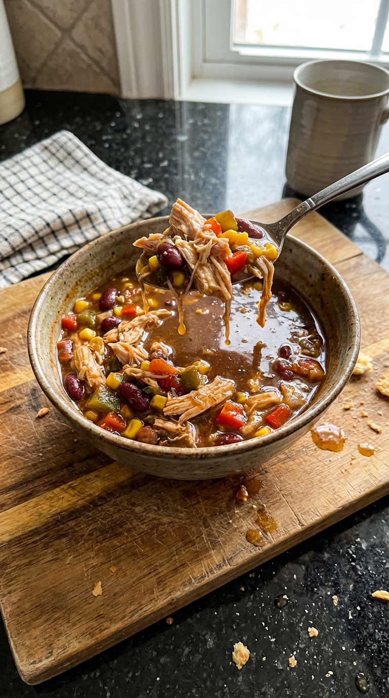 Chili Chicken Soup Surprise